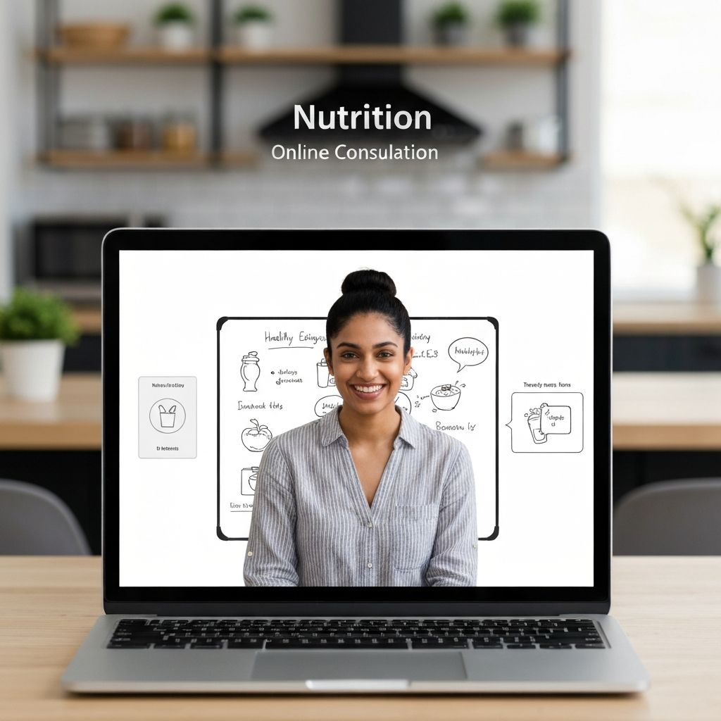 Online nutrition consultation session