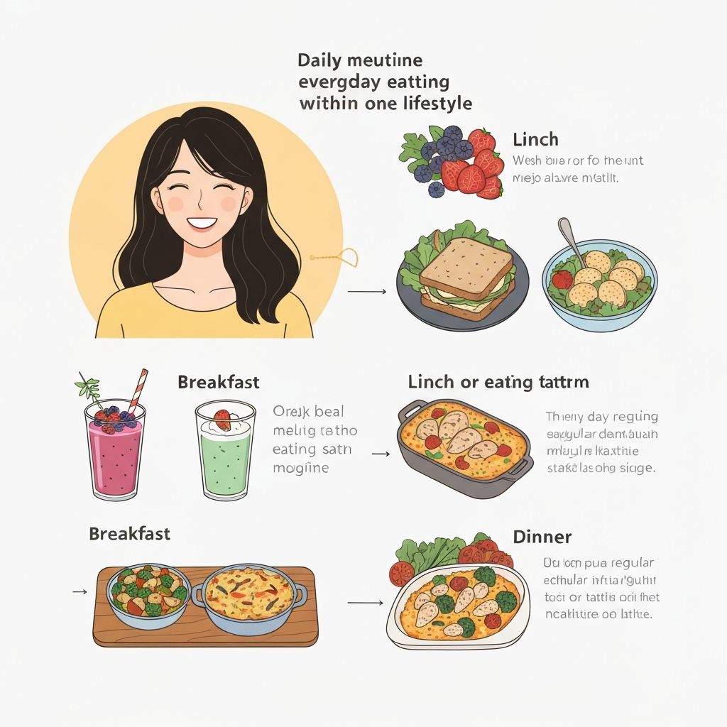 Daily eating routine and food habits